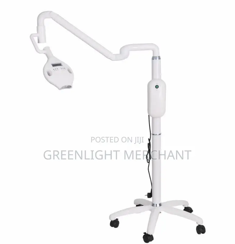 Teeth Whitening Light and Dental Instruments