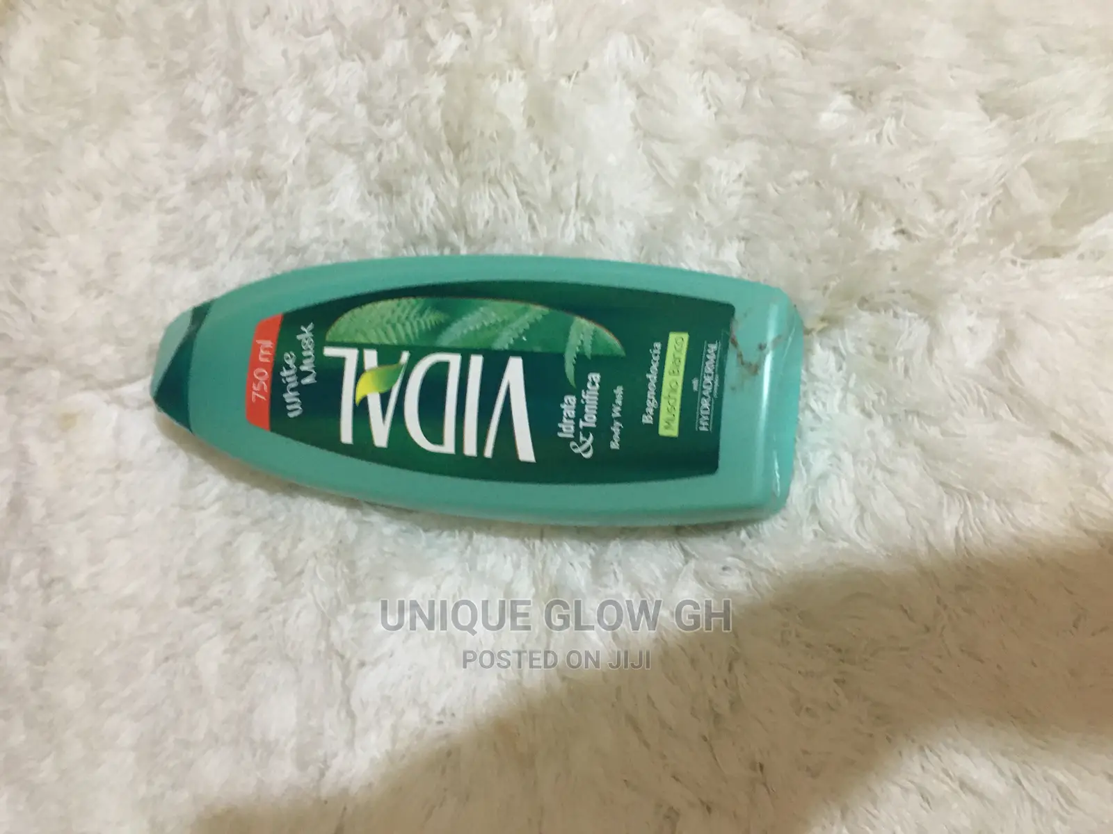 Vidal Natural Regenerative Body Wash Argan Oil Shower Gel