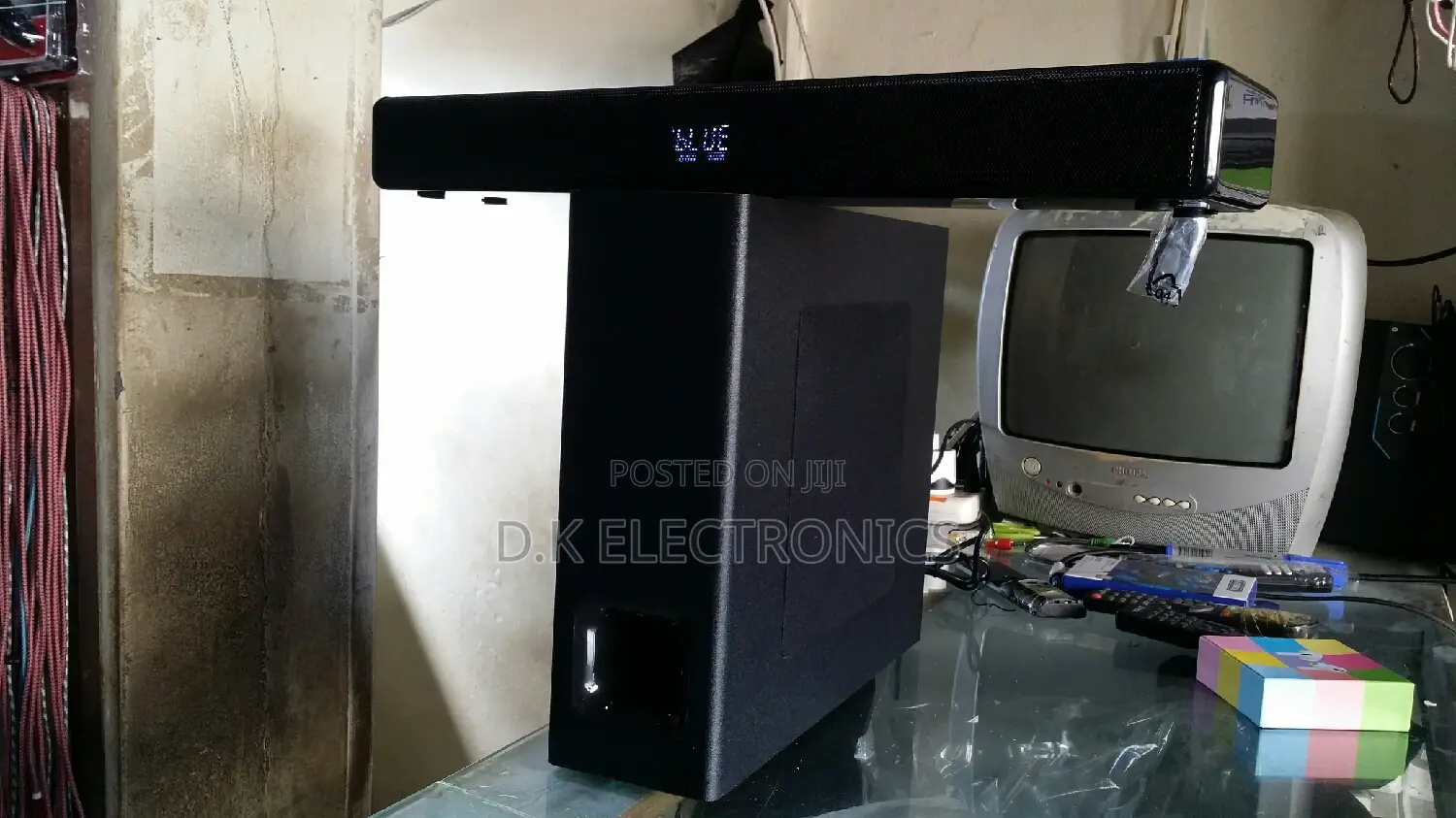 Exlg Short Soundbar With Wireless Subwoofer