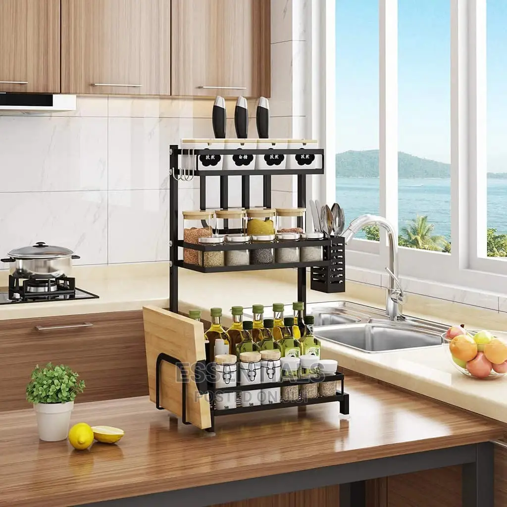 3 Tier Stainless Steel Kitchen Rack