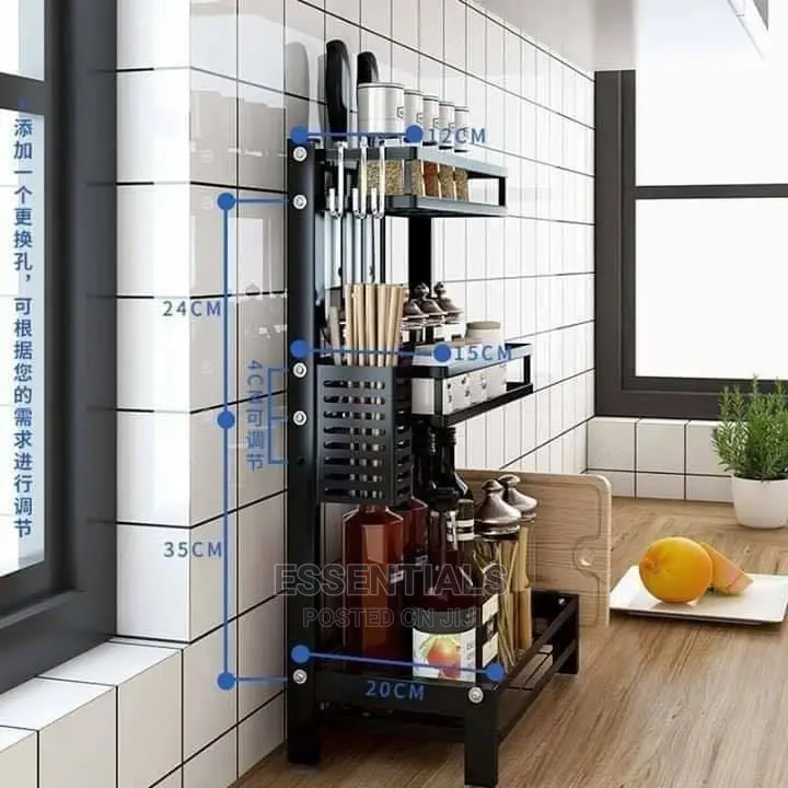 3 Tier Stainless Steel Kitchen Rack