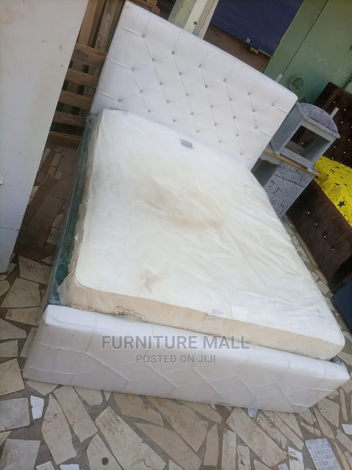 Great 80x60 Bed With Mattress . Free Delivery