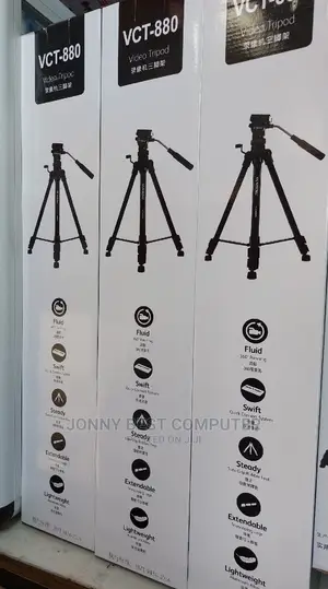 VCT 880 Video Tripod