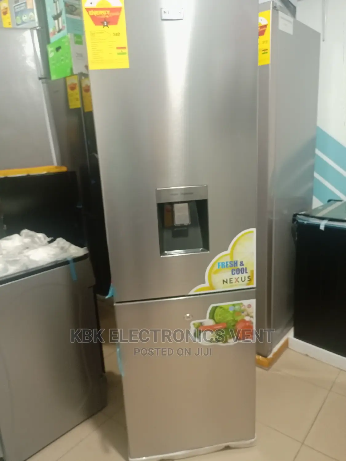 Pearl 250ltr Digital Lock+Key Water Dispenser Fridge