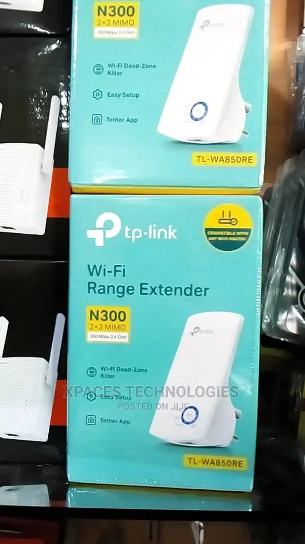 Tplink Wifi Repeater Range Extender N300 2X2 Mimo TL-WA850RE