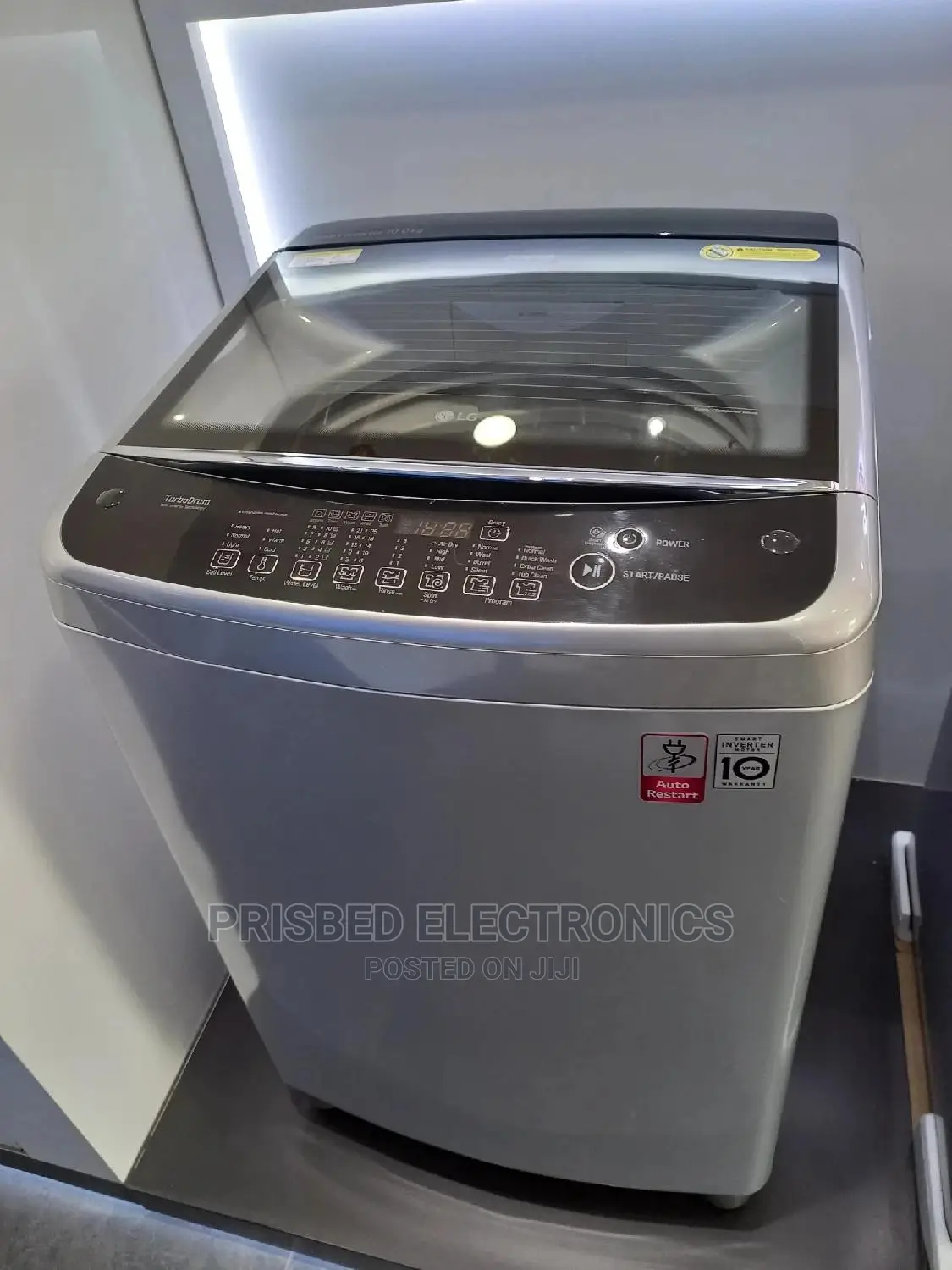 LG Washing Machine 10kg Top Load Smart Inverter
