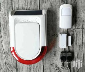 Solar Powered GSM Intruder Security Alarm System