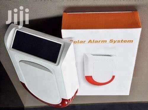 Solar Powered GSM Intruder Security Alarm System