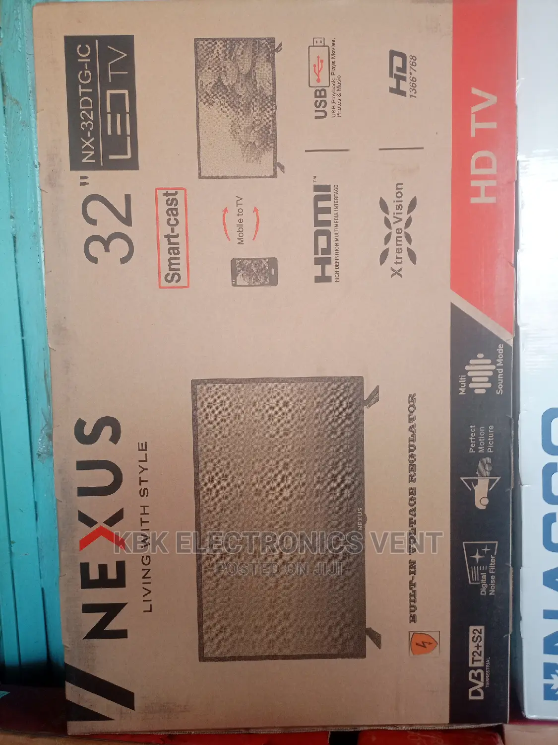 Nexus 32" Icast Smart Satellite Digital Led Tv