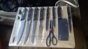 11pcs Knife Set With Cutting Board(German Style)