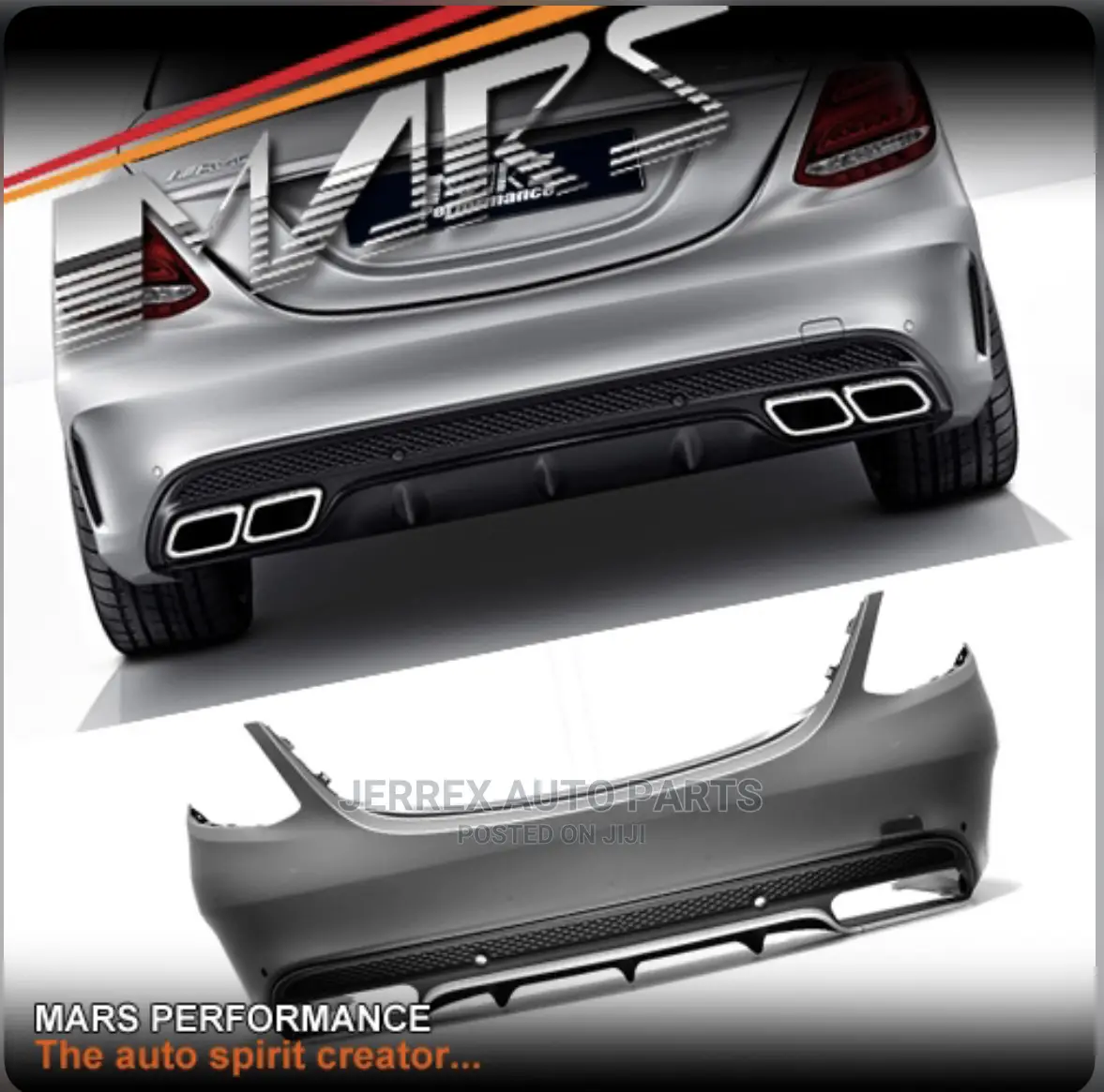 Mercedes Benz(W205)C200,C300,C63 Amg Back Bumper