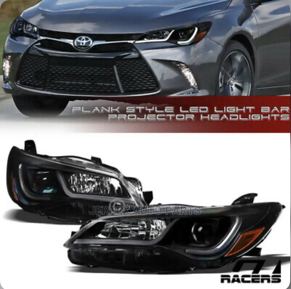 Toyota Camry 2015-2017 Headlight LED Specs