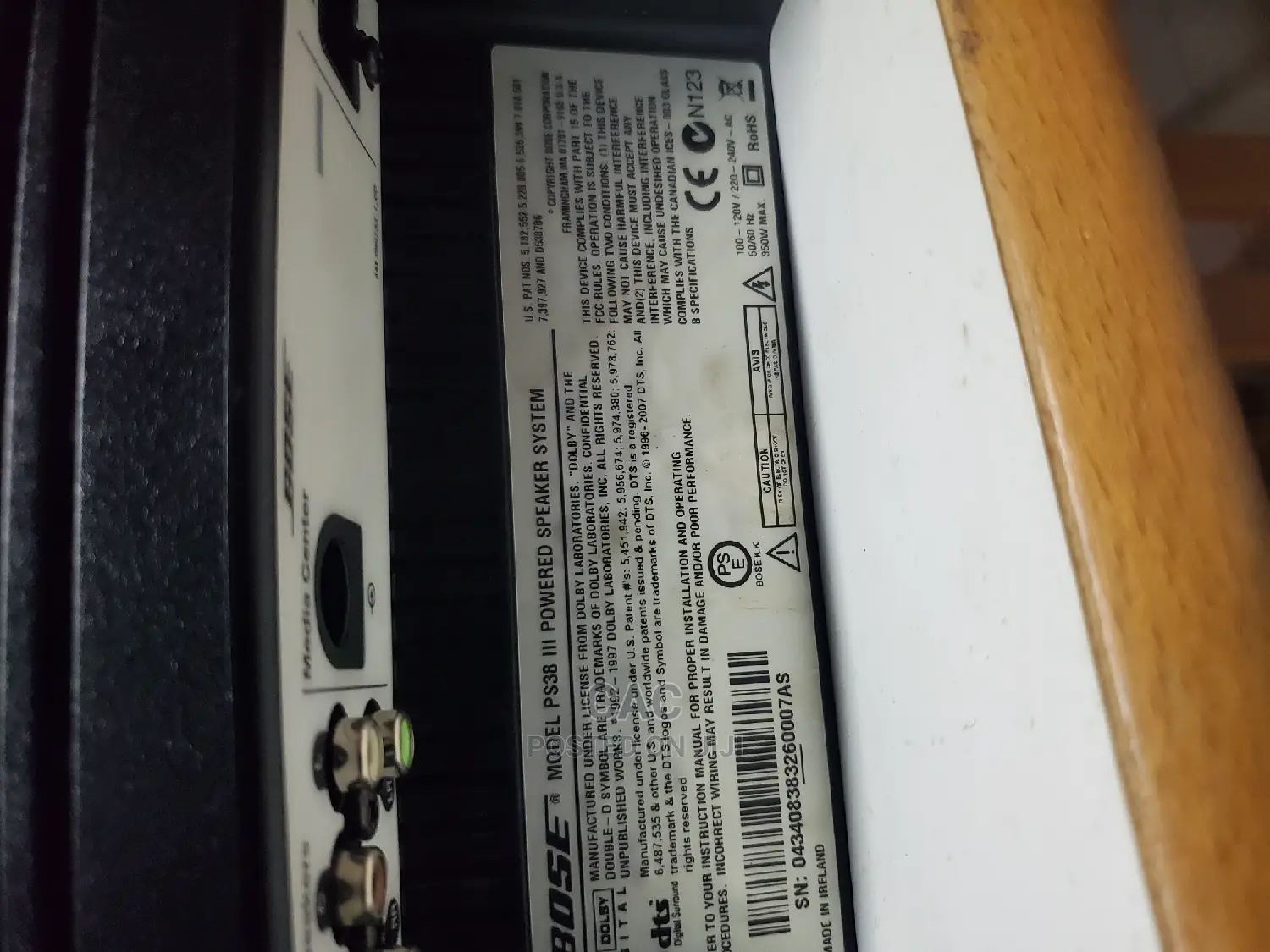 Bose Lifestyle 38 Plus Bluetooth/Usb Adapter