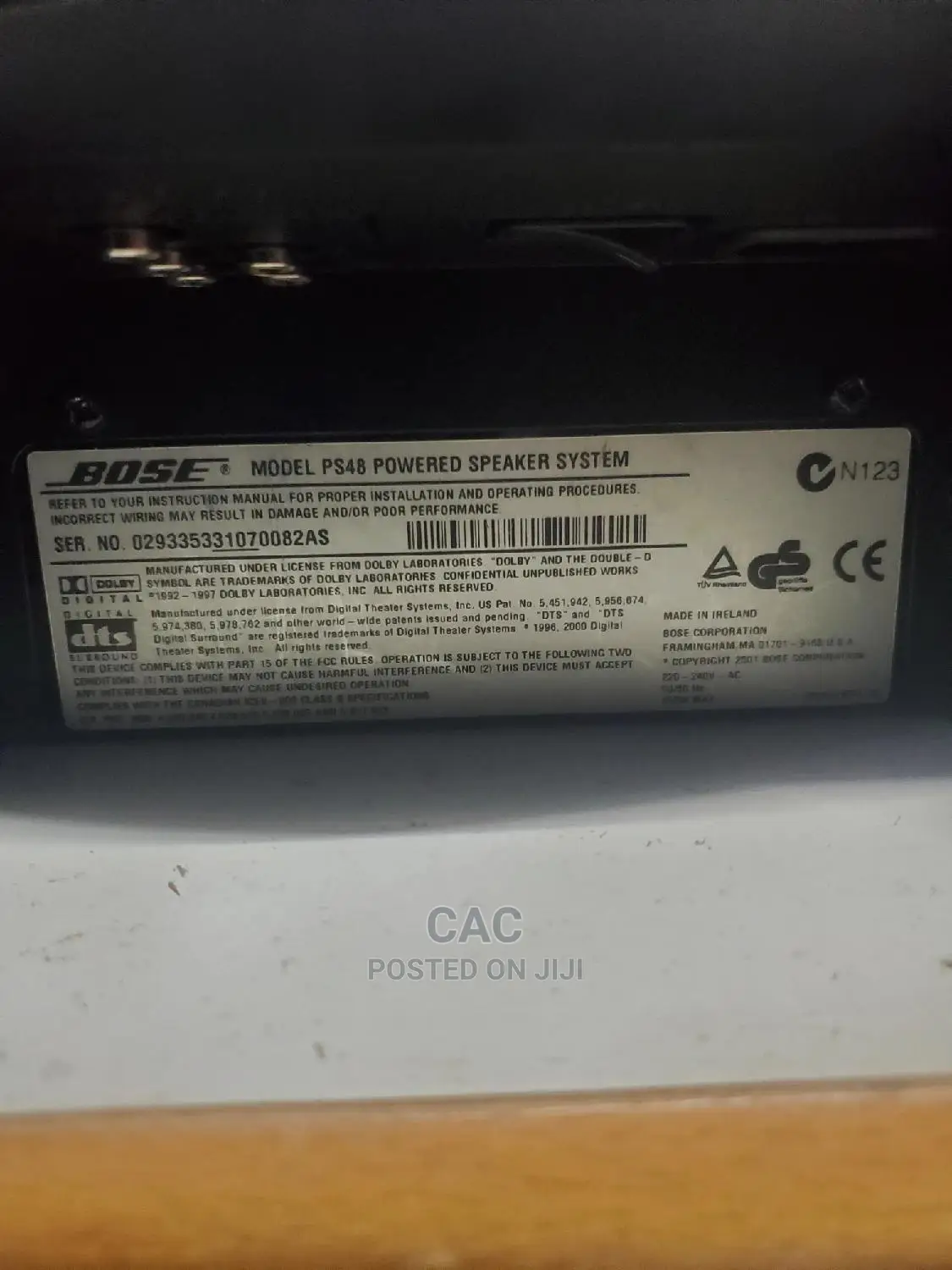Bose Lifestyle 48 Plus Bluetooth/Usb Adapter