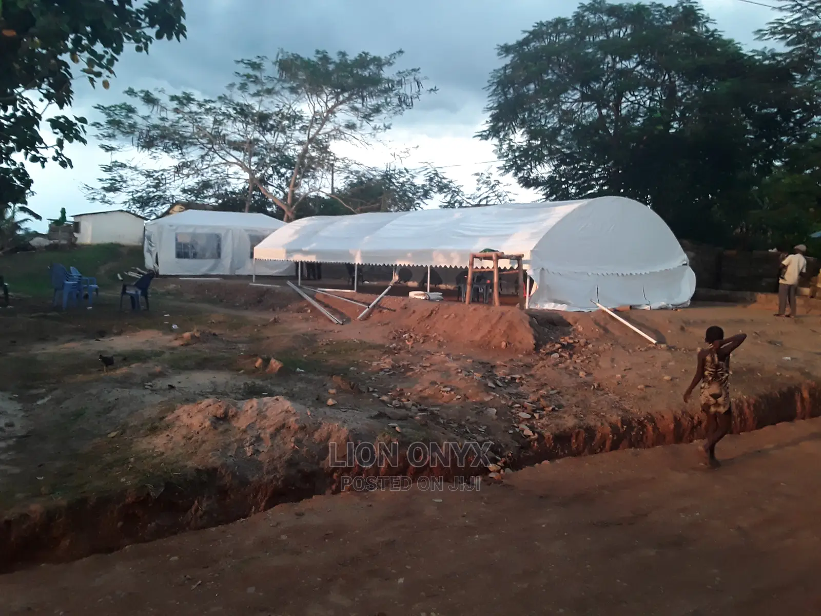 Heavy-Duty PVC Wedding/Party/Church Tent 20x40ft