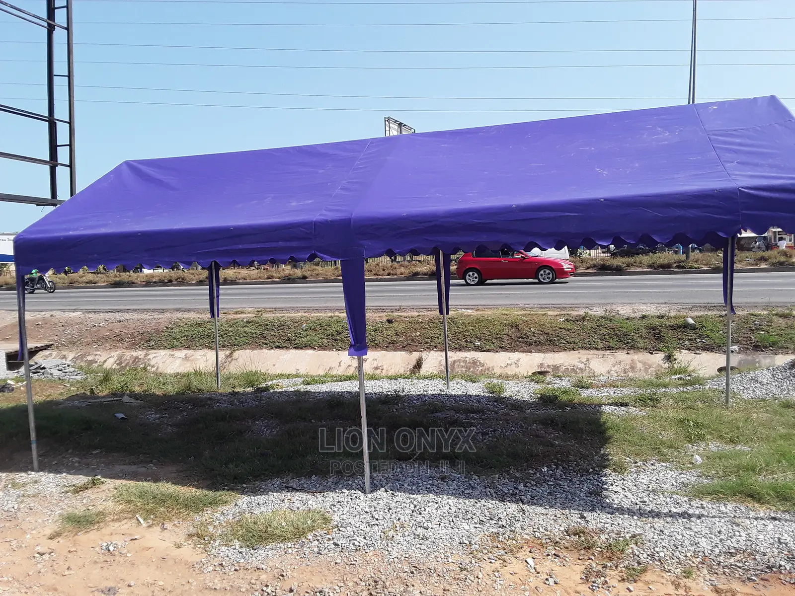 2 in 1 Canopy 11x 22 Ft for Parties,Wedding, Church, Meeting
