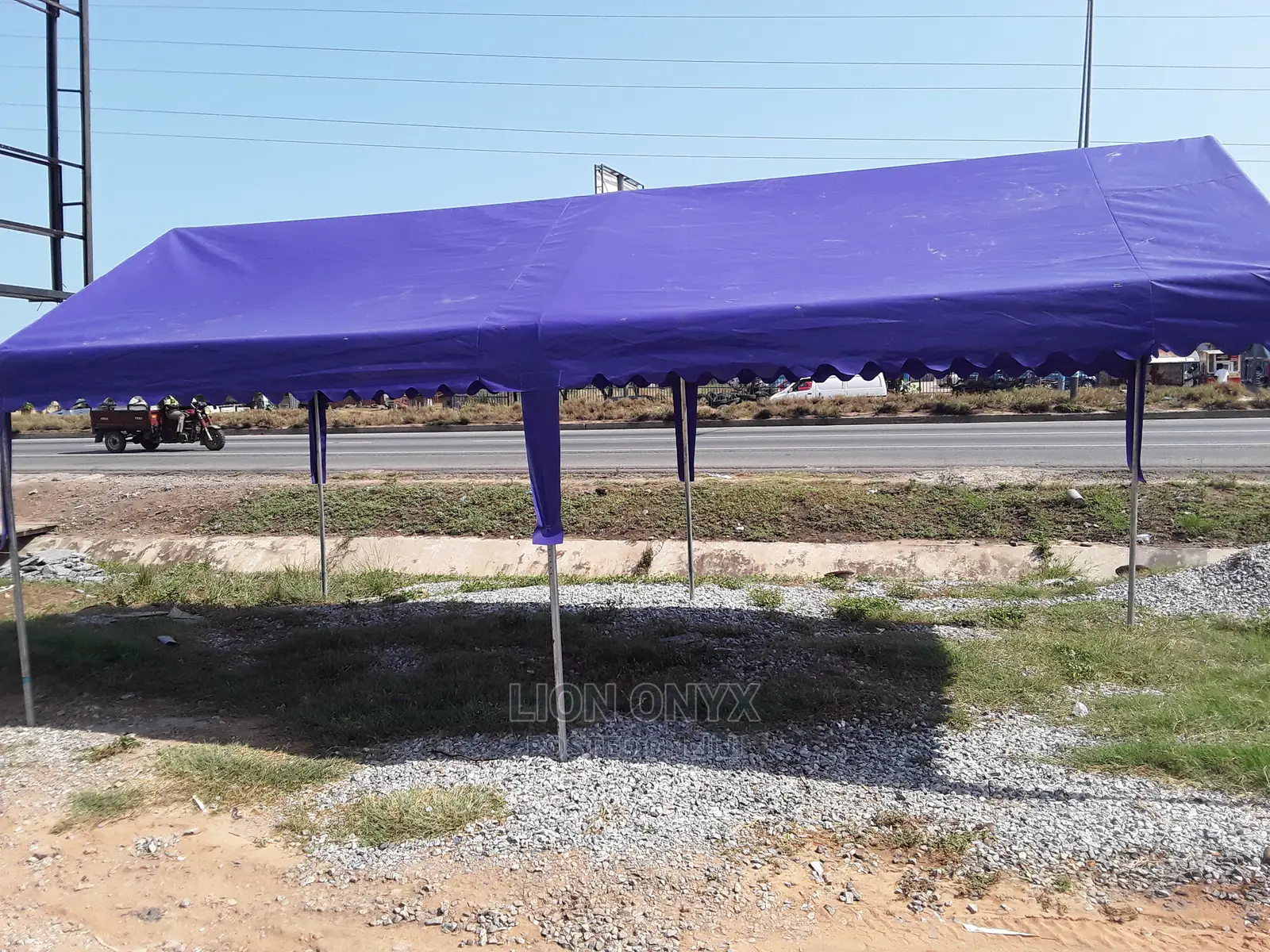 2 in 1 Canopy 11x 22 Ft for Parties,Wedding, Church, Meeting