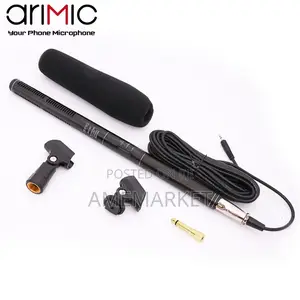 Professional Interview Microphone, Condenser. Boom Mic