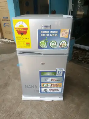 Nasco 80litres Table Top Double Door Refrigerator