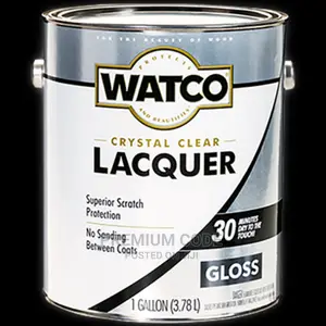 Wood Lacquer Galon, Crystal Clear
