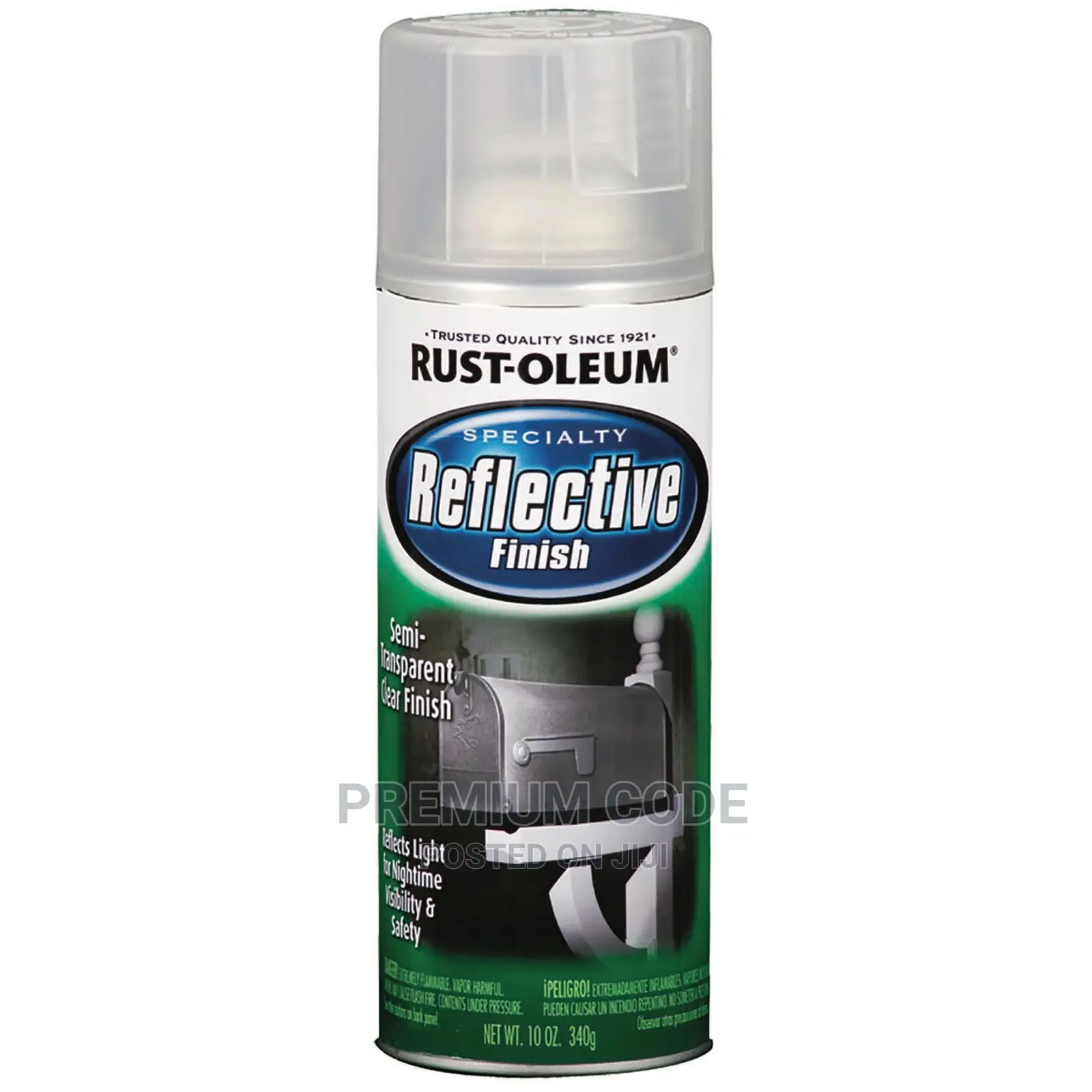 Reflective Spray Clear Can