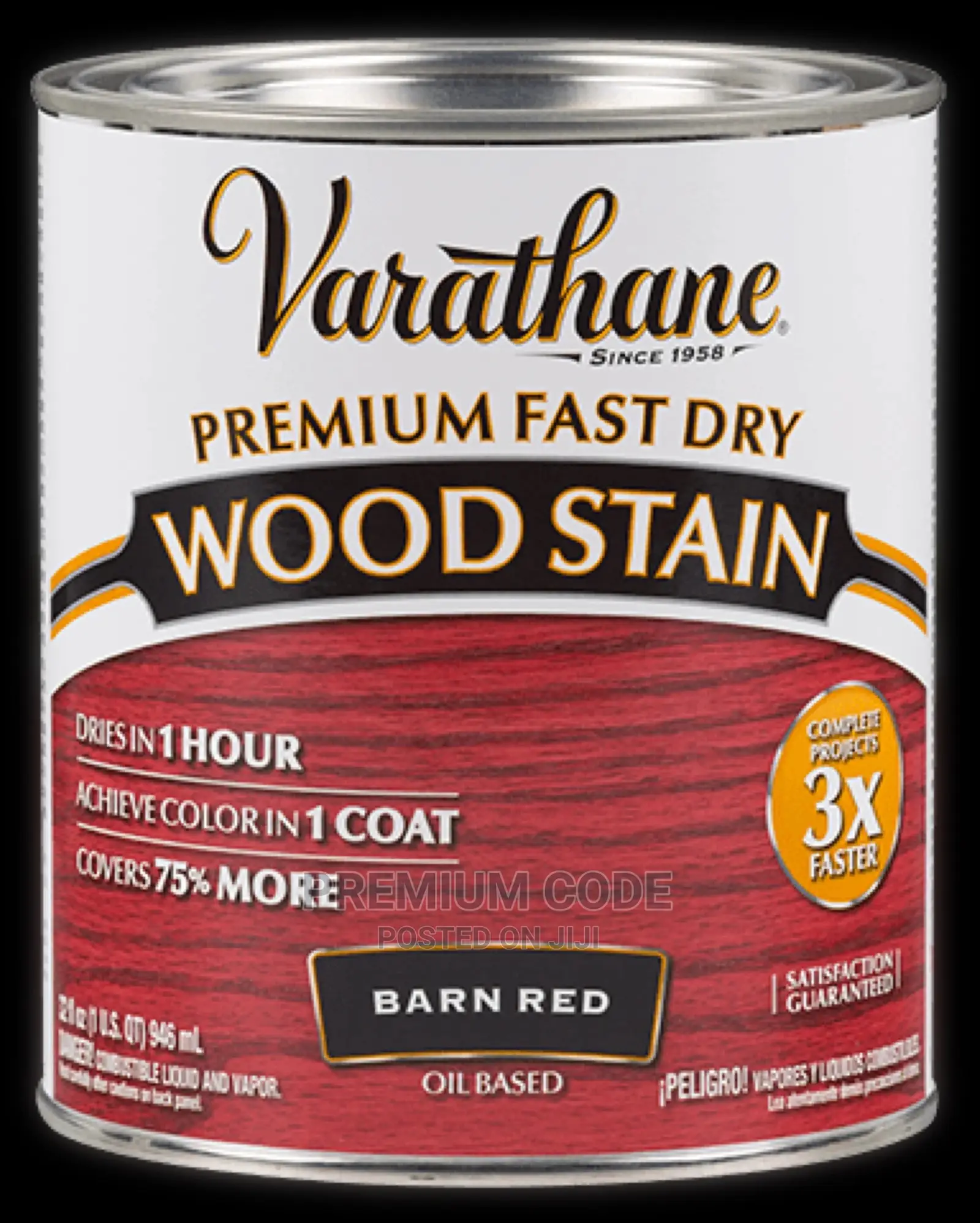 Varathane Wood Stain, Barn Red