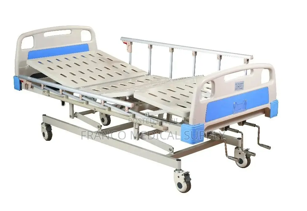 Hospital Bed With Mattress (3 Crank)