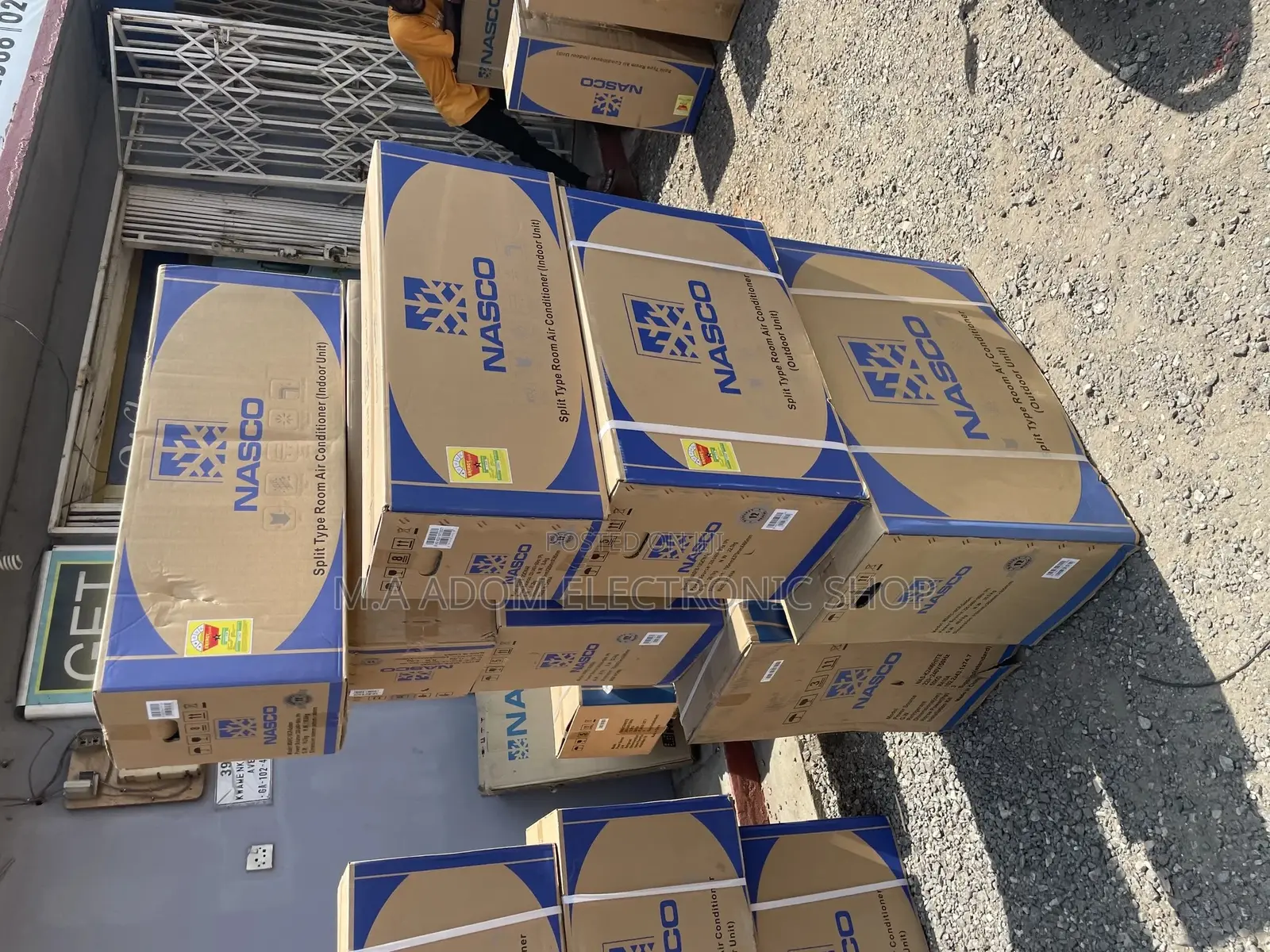 Suitable for Single Room Hall Nasco 2.0 Hp Split AC R22