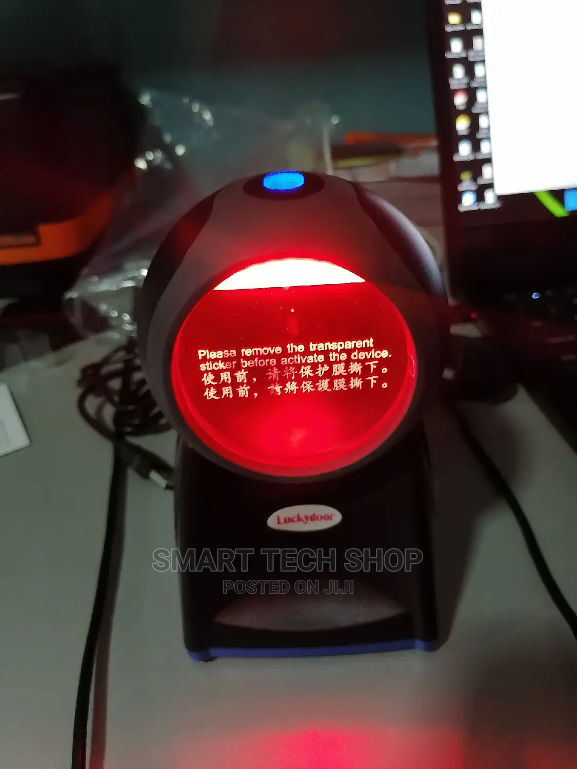 Omnidirectional 2D QR Desktop Barcode Scanner Hands Free