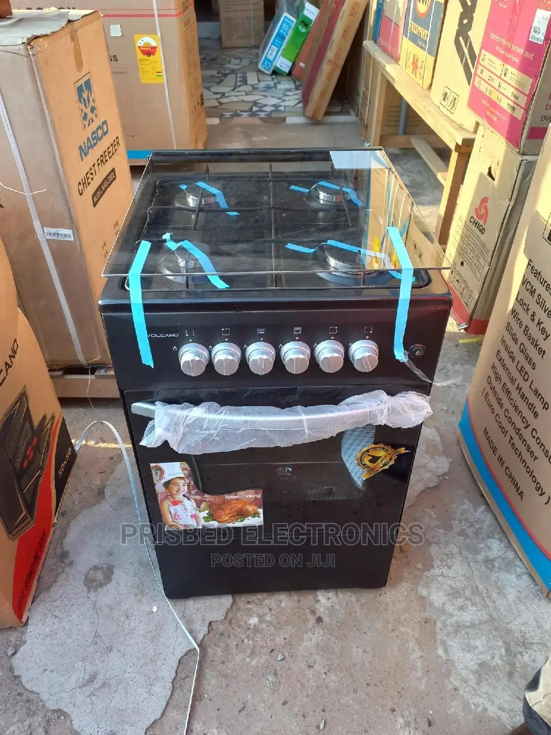 Vo<> Volcano 4burner Gas Cooker 50*50