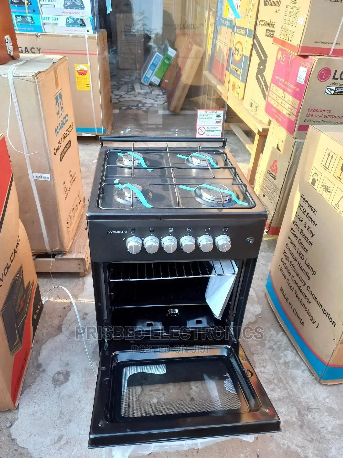 Vo<> Volcano 4burner Gas Cooker 50*50
