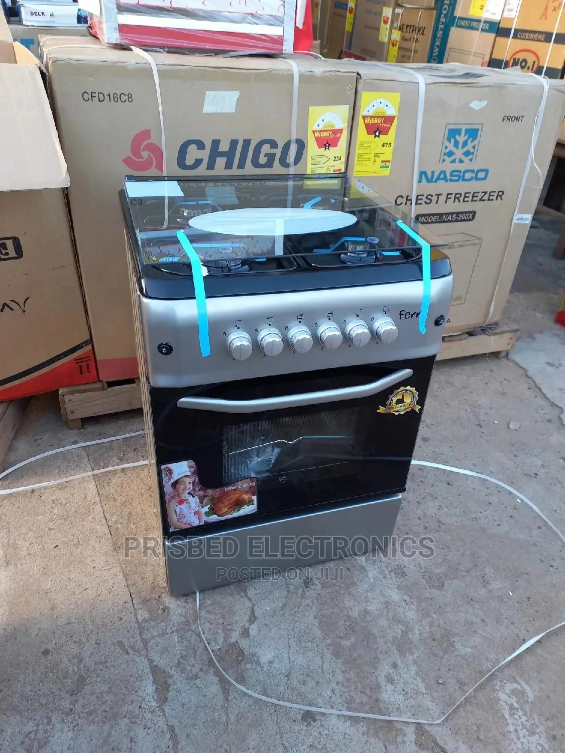 FR♡Ferre 4burner Gas Cooker 60*60