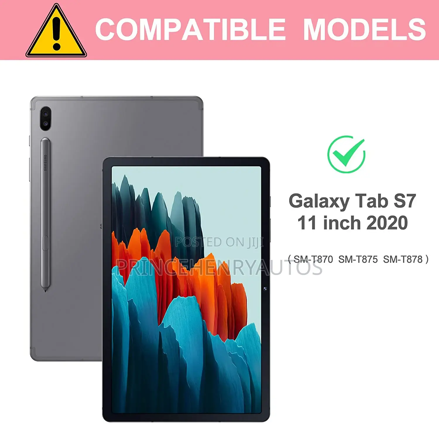 Tab S7/S8 11 Keyboard Case,7 Color Backlight, Bluetooth