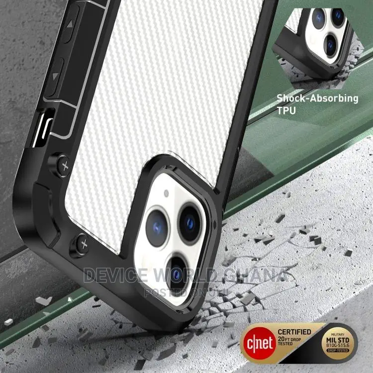 Carbon Fiber Shockproof Case 4 iPhone 13promax 13pro 13