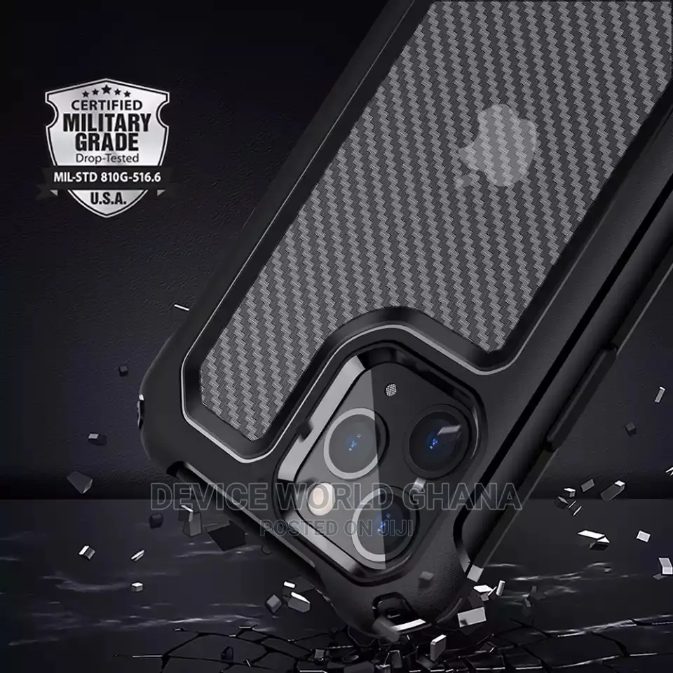 Carbon Fiber Shockproof Case 4 iPhone 13promax 13pro 13