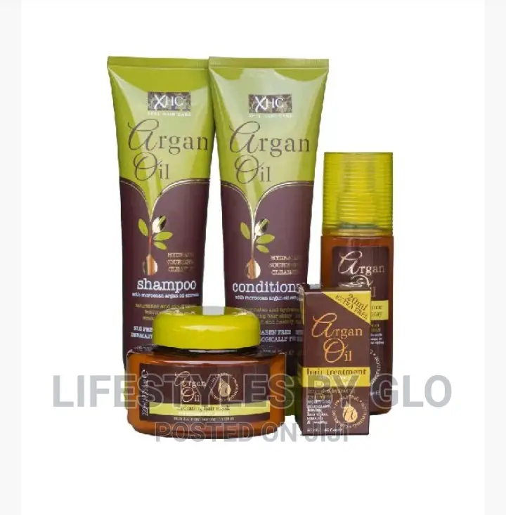Argan Oil 5 Product Wash Set