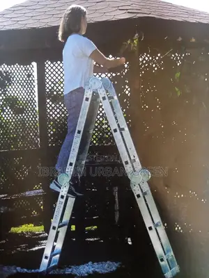 Folding Ladder Galvanized