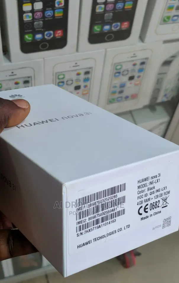 New Huawei Nova 3i 128 GB Black