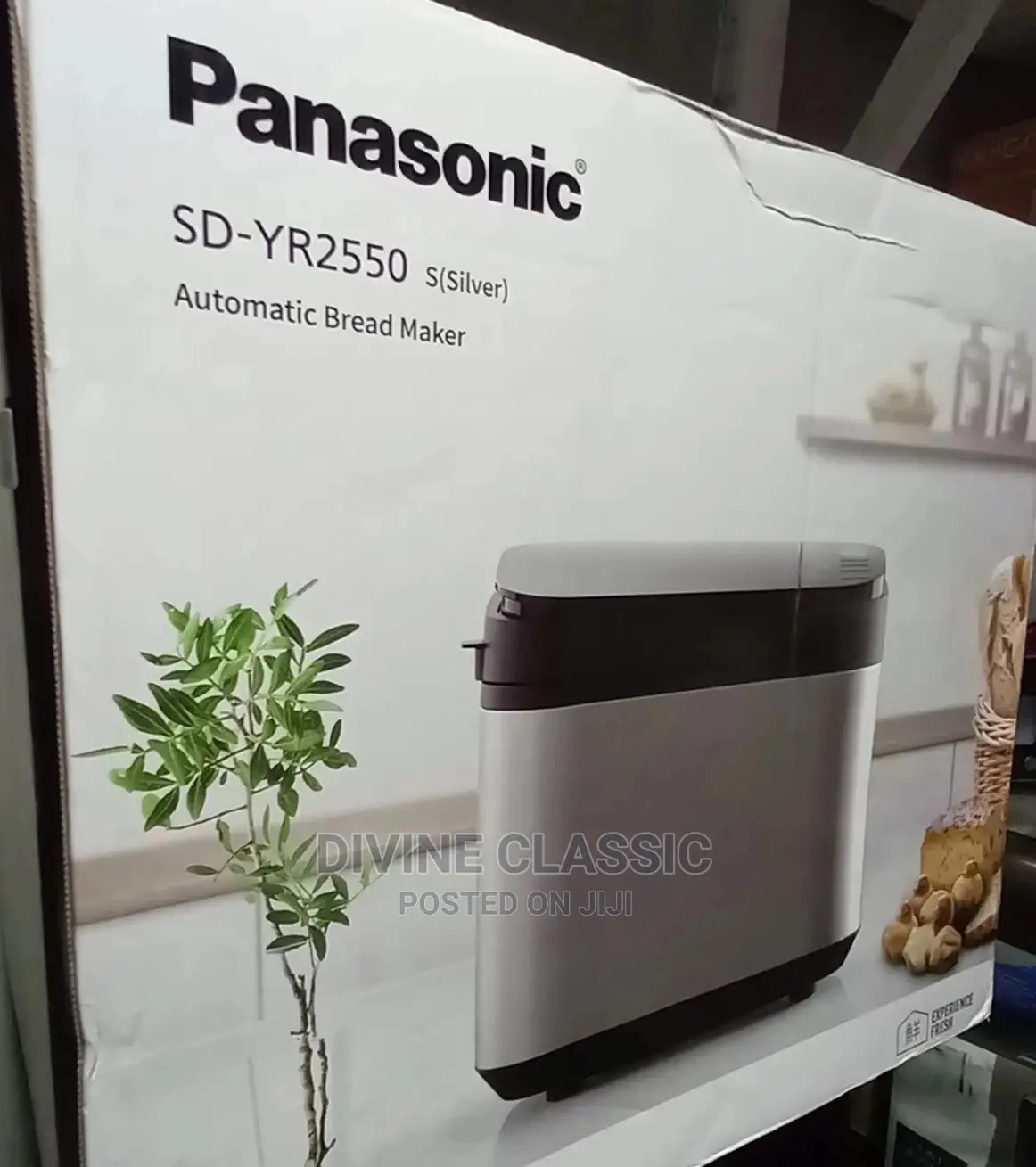 Panasonic Fully Automatic Breadmaker With Yeast and Nuts Dis