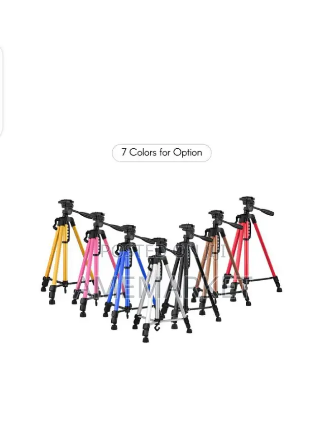 Professional Photo Video Tripod Stand for Phones Cameras