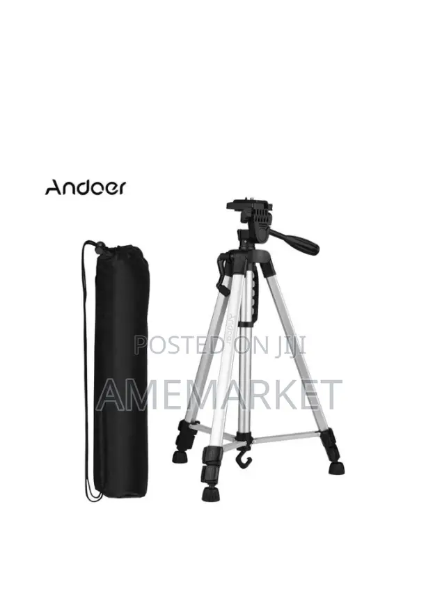 Professional Photo Video Tripod Stand for Phones Cameras