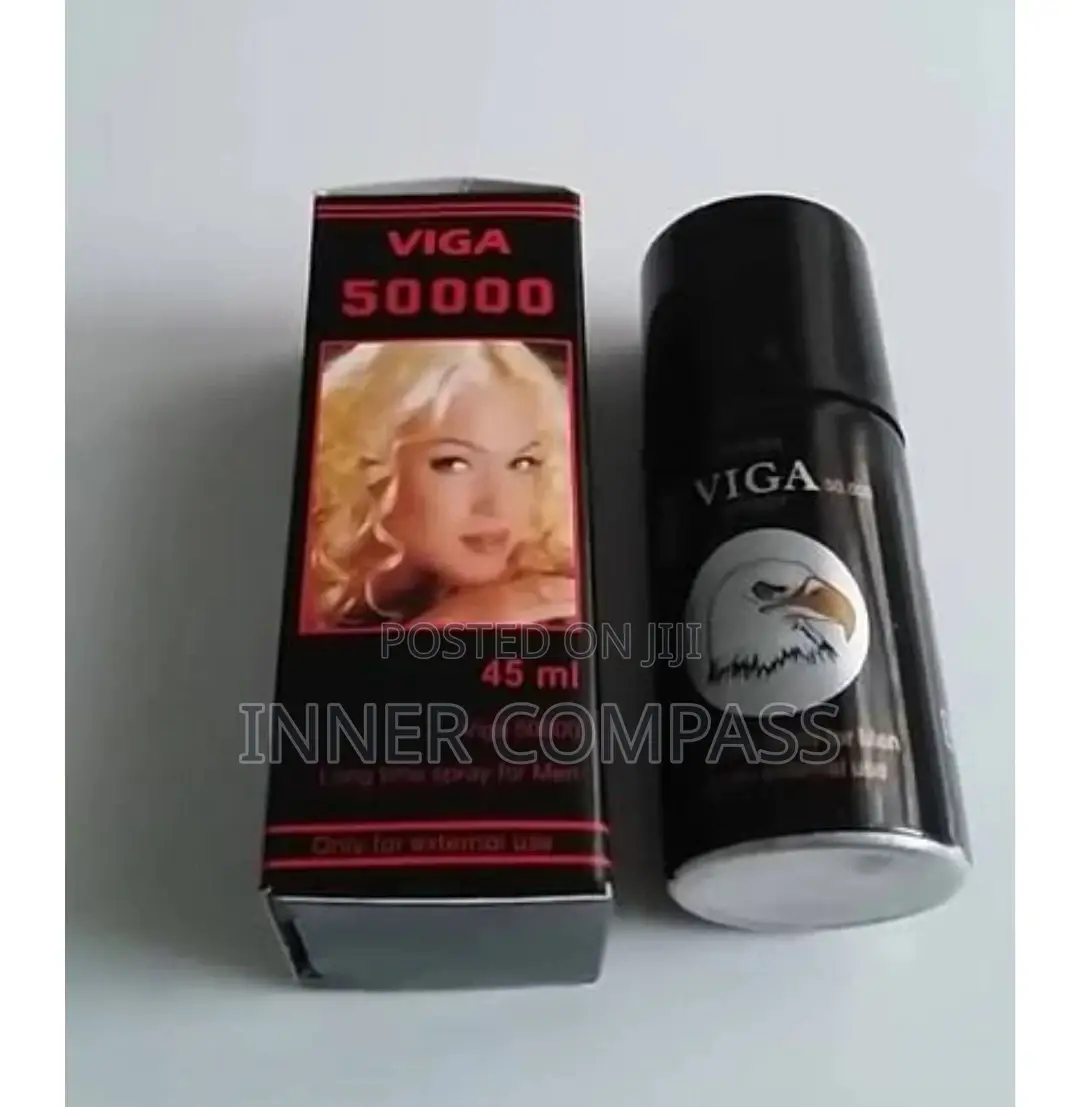 Viga 50000 Delay Spray for Men, Hard Erection.