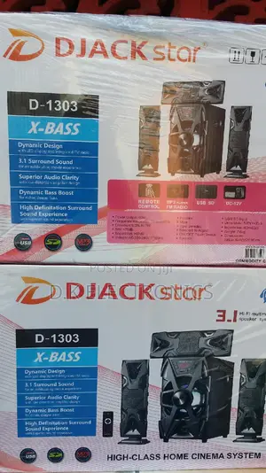 Djack Star 3.1 Hi-Fi Multimedia Speaker System