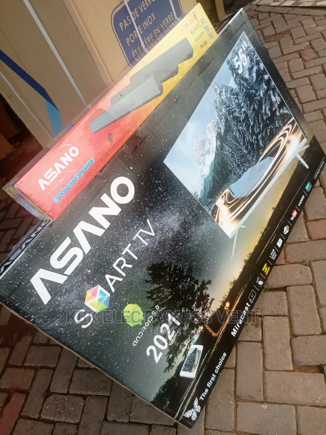 Asano 55" Smart Uhd 4k+ Free Sound Bar