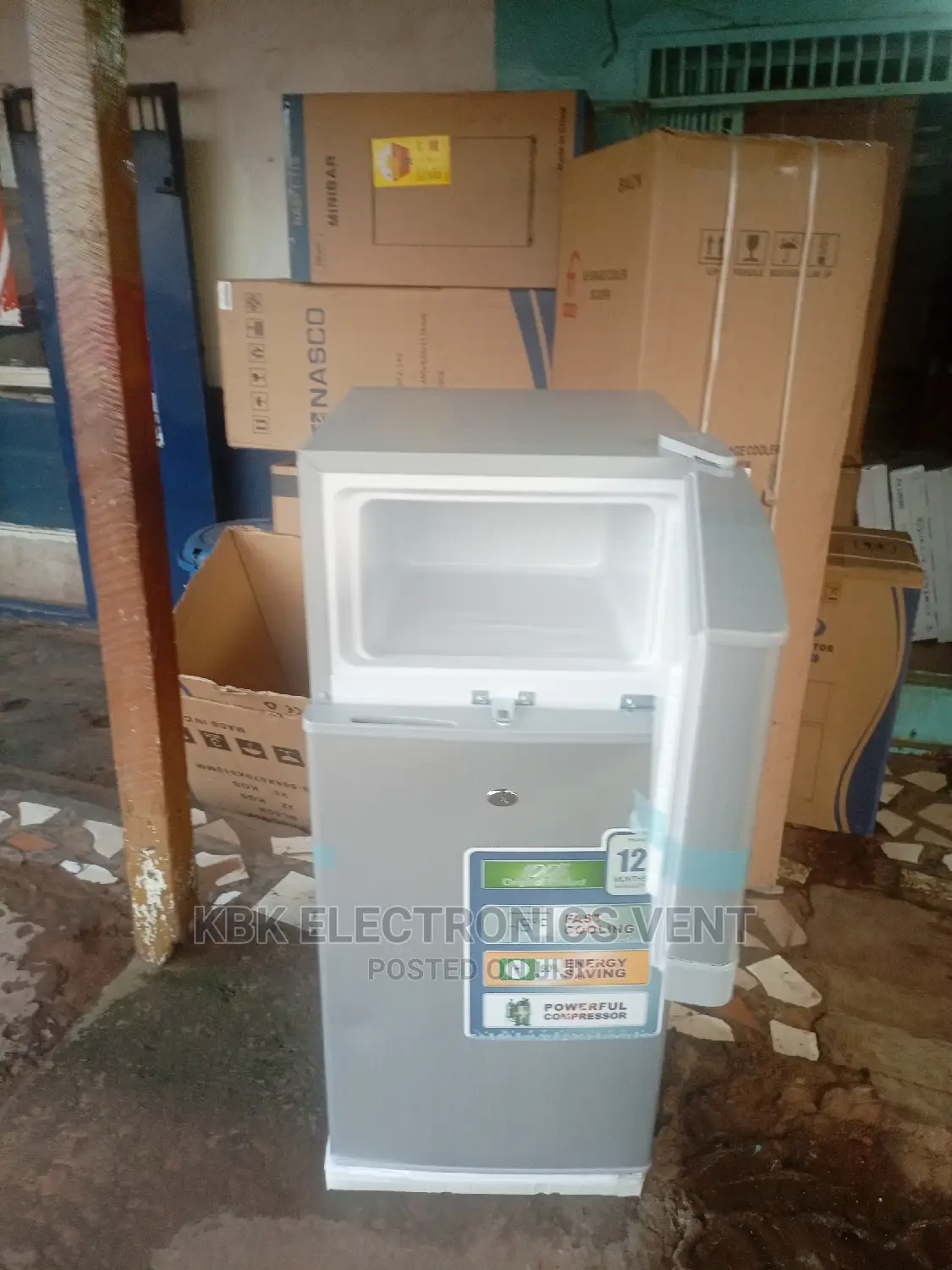 Nasco 95ltr Top Mounted Freezer