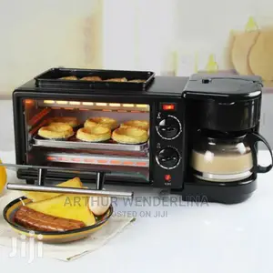 3 in 1 Breakfast Maker ( Frying,Roasting , Making Coffee)