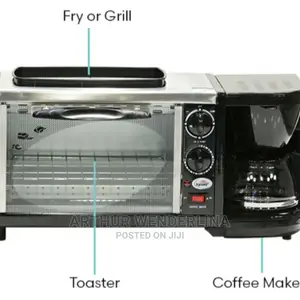 3 in 1 Breakfast Maker ( Frying,Roasting , Making Coffee)