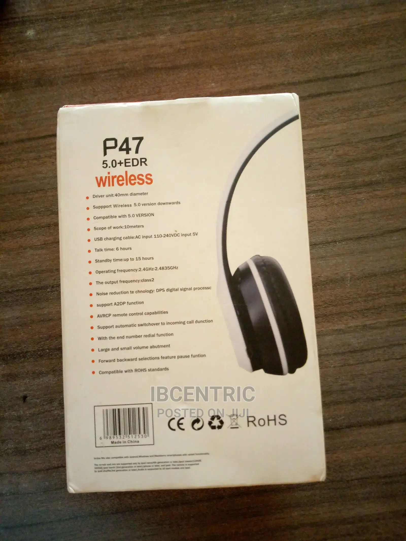 P47 Wireless Headphone