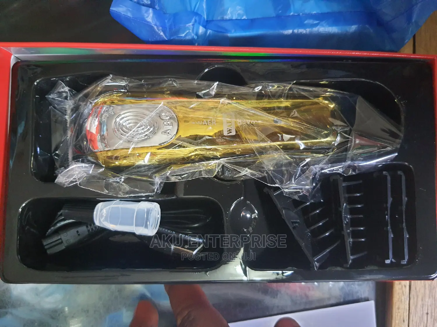 Rechargeable Gold Hair Clipper/ Promotion