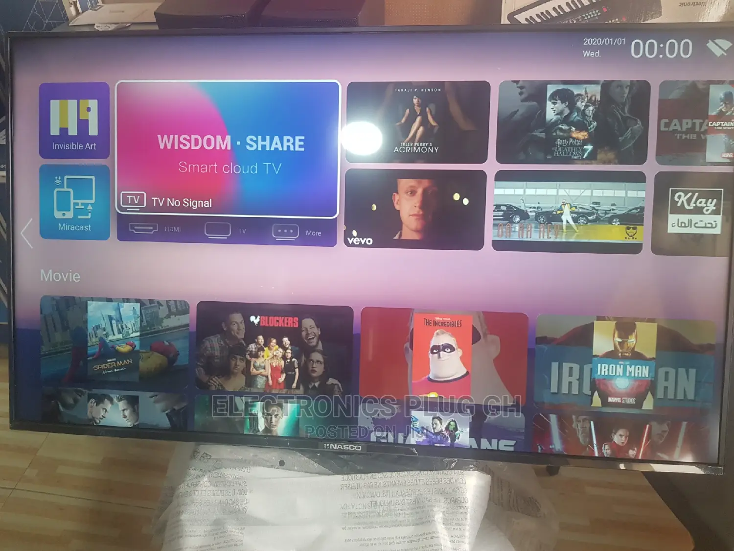 Nasco 50 Uhd 4k Smart Tv